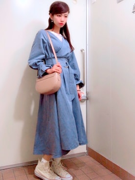 はるかっちょさん（レディース・157cm）の冬コーディネート