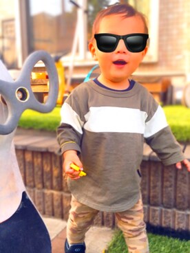 Yさん（キッズ・70cm）の春コーディネート