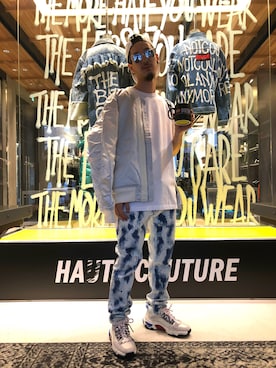 「DIESEL（ディーゼル）のアイテム（MA-1）」を使った、takutoさん（メンズ・169cm）の秋コーディネート