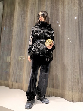 「DIESEL（ディーゼル）のアイテム（その他パンツ）」を使った、takutoさん（メンズ・169cm）の秋コーディネート