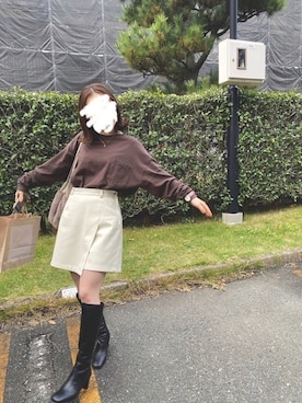 chabinさん（レディース・153cm）の冬コーディネート