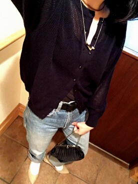 「COS（コス）のアイテム（アクセサリー）」を使った、cielさん（レディース・158cm）の夏コーディネート