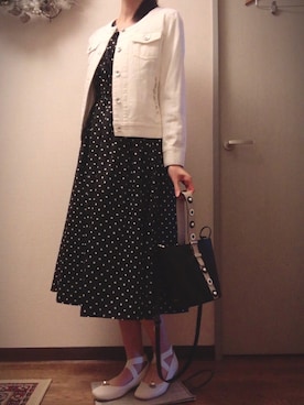 「MISCH MASCH（ミッシュマッシュ）のアイテム（ジャケット/アウター）」を使った、Ruthさん（レディース・163cm）の春コーディネート