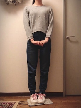 「circus（サーカス）のアイテム」を使った、Ruthさん（レディース・163cm）の春コーディネート