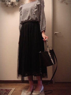 Ruthさん（レディース・163cm）の春コーディネート