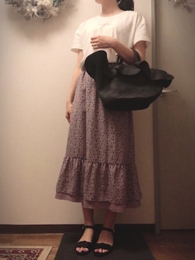 Ruthさん（レディース・163cm）の夏コーディネート