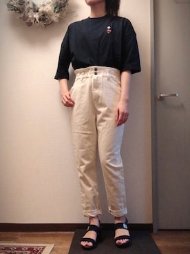 「Kaepa（ケイパ）のアイテム」を使った、Ruthさん（レディース・163cm）の夏コーディネート