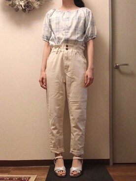 Ruthさん（レディース・163cm）の夏コーディネート