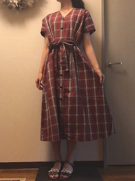 Ruthさん（レディース・163cm）の夏コーディネート