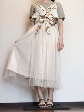 Ruthさん（レディース・163cm）の夏コーディネート