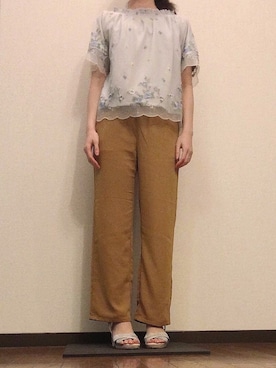 Ruthさん（レディース・163cm）の秋コーディネート