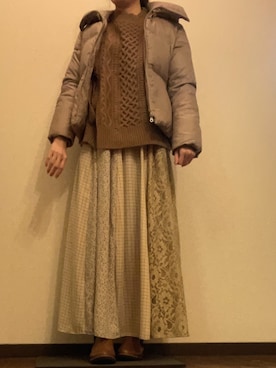 Ruthさん（レディース・163cm）の冬コーディネート