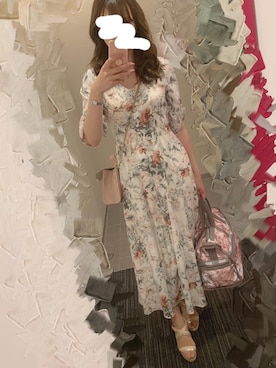 「AMBIENT（アンビエント）のアイテム」を使った、HARUNAさん（レディース・167cm）の秋コーディネート