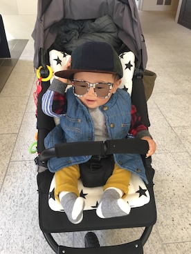 ぽこさん（キッズ・70cm）の秋コーディネート