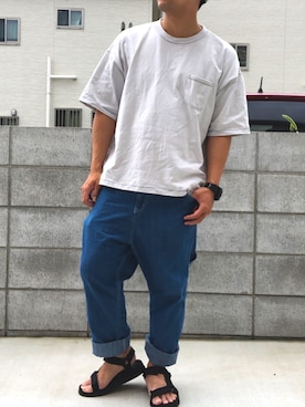 ゆうなぎさん（メンズ・166cm）の夏コーディネート