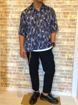 ゆうなぎさん（メンズ・166cm）の春コーディネート