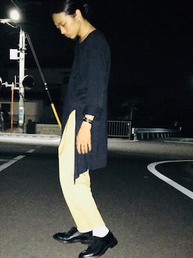 「DIGAWEL（ディガウェル）のアイテム」を使った、UR_SkmK.さん（メンズ・167cm）の夏コーディネート