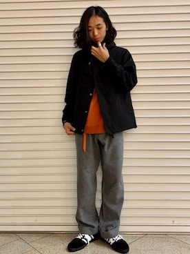「URBAN RESEARCH（アーバンリサーチ）のアイテム（マウンテンパーカー）」を使った、UR_SkmK.さん（メンズ・167cm）の秋コーディネート