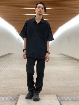 「SEIKO（セイコー）のアイテム」を使った、UR_SkmK.さん（メンズ・167cm）の春コーディネート