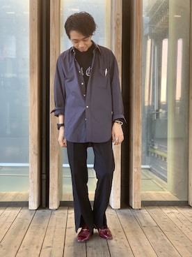 「SEIKO（セイコー）のアイテム」を使った、UR_SkmK.さん（メンズ・167cm）の春コーディネート