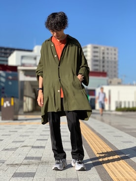 「CLANE（クラネ）のアイテム」を使った、UR_SkmK.さん（メンズ・167cm）の夏コーディネート