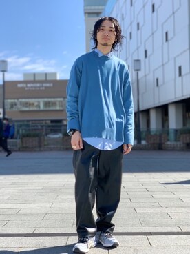 「sunsea」｜「アイテム（その他）」を使った、UR_SkmK.さん（メンズ・167cm）の冬コーディネート