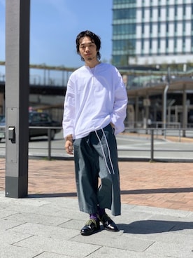 「CODY SANDERSON（コディサンダーソン）のアイテム（アクセサリー）」を使った、UR_SkmK.さん（メンズ・167cm）の春コーディネート