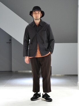 「UNITED ARROWS（ユナイテッドアローズ）のアイテム（その他アウター）」を使った、白田 智章さん（メンズ・175cm）の春コーディネート