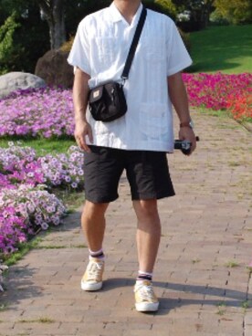 ショルダーバッグを使った サマーコーデ のメンズ人気ファッションコーディネート Wear