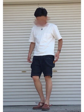 「メキシカンサンダル」｜✔︎かっちゃんさん（メンズ・170cm）の春コーディネート