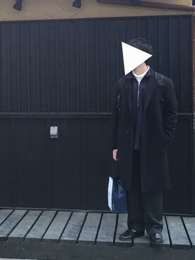 「kiruna（キルナ）のアイテム」を使った、yuaさん（メンズ・168cm）の冬コーディネート