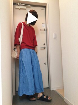 「ふんわり」｜「アイテム（腕時計）」を使った、yuaさん（レディース・165cm）の秋コーディネート