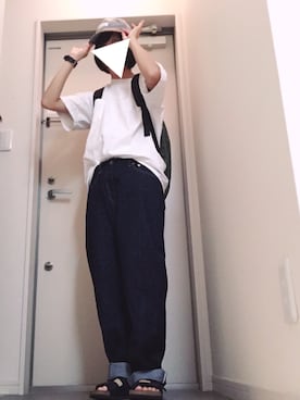 「MADDEN（メデン）のアイテム」を使った、yuaさん（レディース・165cm）の夏コーディネート