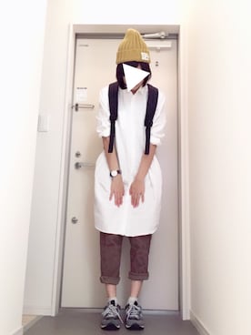 「MADDEN（メデン）のアイテム」を使った、yuaさん（レディース・165cm）の秋コーディネート