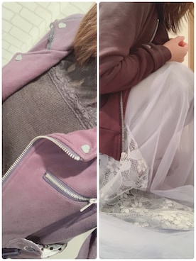 「LIZ LISA（リズリサ）のアイテム（ジャケット/アウター）」を使った、瀀さん（レディース・169cm）の春コーディネート