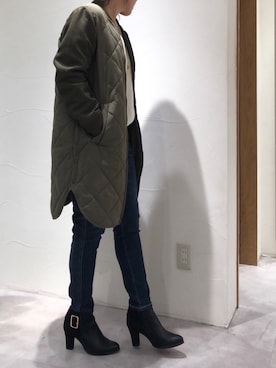 「キルティングコート」｜sudohさん（レディース・160cm）の秋コーディネート