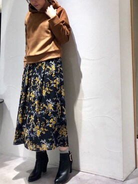 sudohさん（レディース・160cm）の冬コーディネート