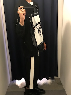 「linepants」｜Rintaro.Okadaさん（メンズ・176cm）の夏コーディネート