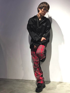 「MUZE（ミューズ）のアイテム（ジャケット/アウター）」を使った、Rintaro.Okadaさん（メンズ・172cm）の秋コーディネート