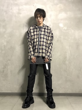「17AW」｜Rintaro.Okadaさん（メンズ・172cm）の秋コーディネート