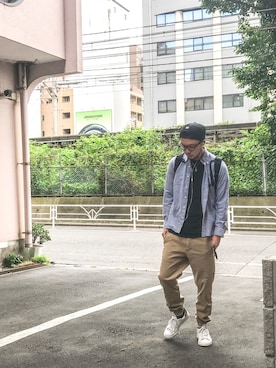 UENO YU→TAさん（メンズ・174cm）の夏コーディネート