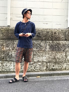UENO YU→TAさん（メンズ・174cm）の夏コーディネート