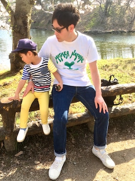 カズさん（メンズ・177cm）の春コーディネート