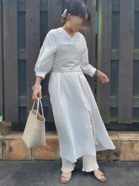 mozuさん（レディース・158cm）の夏コーディネート