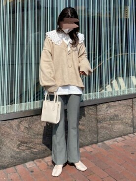 mozuさん（レディース・158cm）の春コーディネート