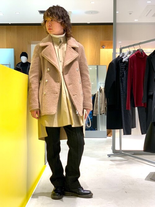 LOVELESS（ラブレス）の「ボア エクセラPコート（ピーコート）」 - WEAR