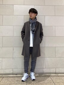 ソリッド 120S メルトン チェスターコートを使った人気ファッション