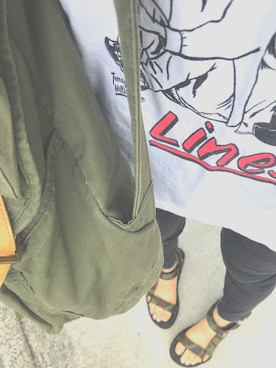 「rough（ラフ）のアイテム」を使った、ふくみさん（レディース・160cm）の夏コーディネート