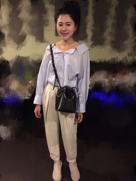 Pingさん（レディース・160cm）の春コーディネート