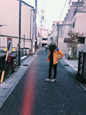 「BRISTOL（ブリストル）のアイテム」を使った、たいちさん（メンズ・176cm）の秋コーディネート